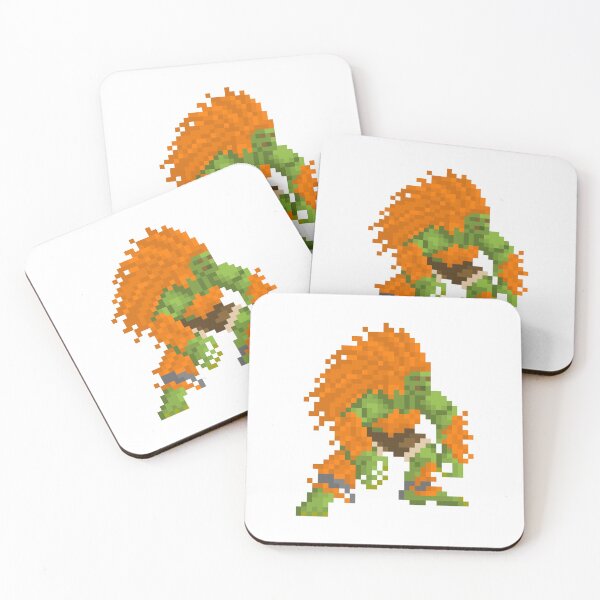 Item preview, Blanka pixelart designed and sold by K-JAW.