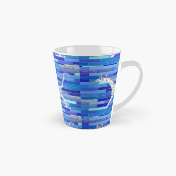 Snake-headed dragon illustration from Babylon Ishtar Gate for history lovers, archeology enthusiasts, or dragons and unicorns fans Tall Mug