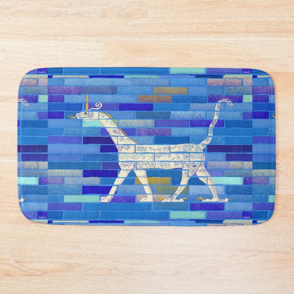 Item preview, Snake-headed dragon illustration from Babylon Ishtar Gate for history lovers, archeology enthusiasts, or dragons and unicorns fans designed and sold by tostoini.