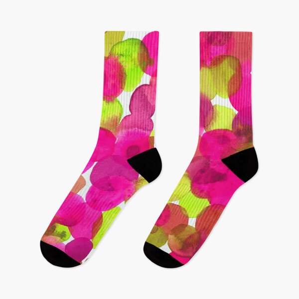 Item preview, Watercolor Circles - Pink and Lime Green Palette designed and sold by Niina  Niskanen.