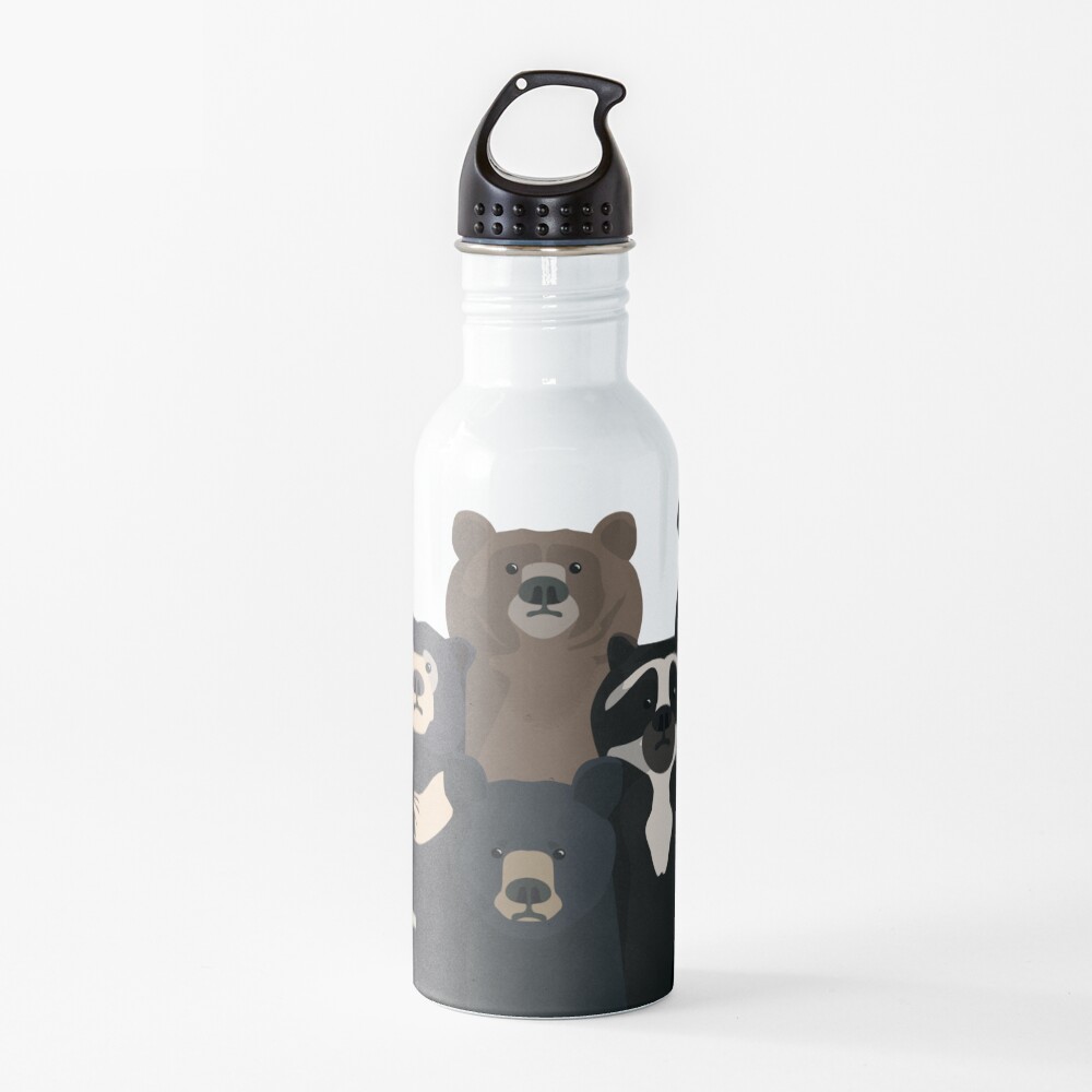 Bears of the world Water Bottle