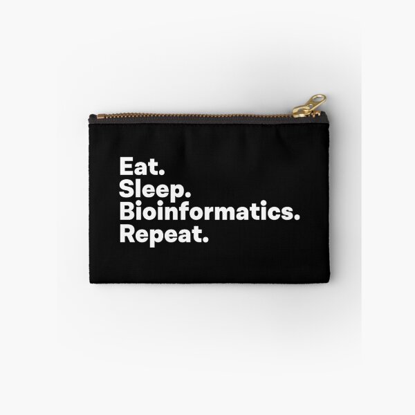 Item preview, Eat Sleep Bioinformatics Repeat designed and sold by teesaurus.