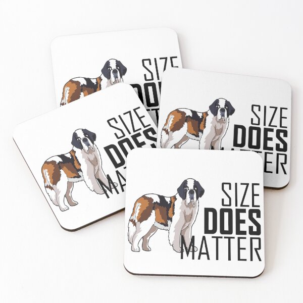 Item preview, Size Does Matter - Funny Christmas And Birthday Gift Ideas for Dog Lovers designed and sold by ASClothDesign.