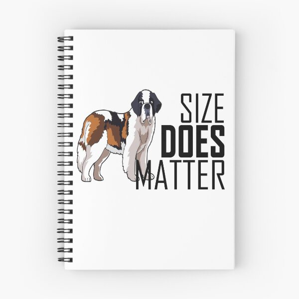 Item preview, Size Does Matter - Funny Christmas And Birthday Gift Ideas for Dog Lovers designed and sold by ASClothDesign.