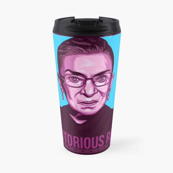 notorious rbg Travel Mug
