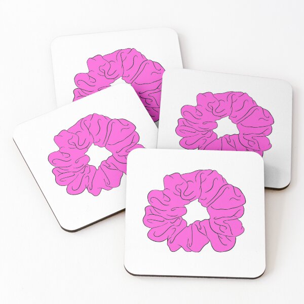 Item preview, Pink scrunchie designed and sold by ouatisworld.