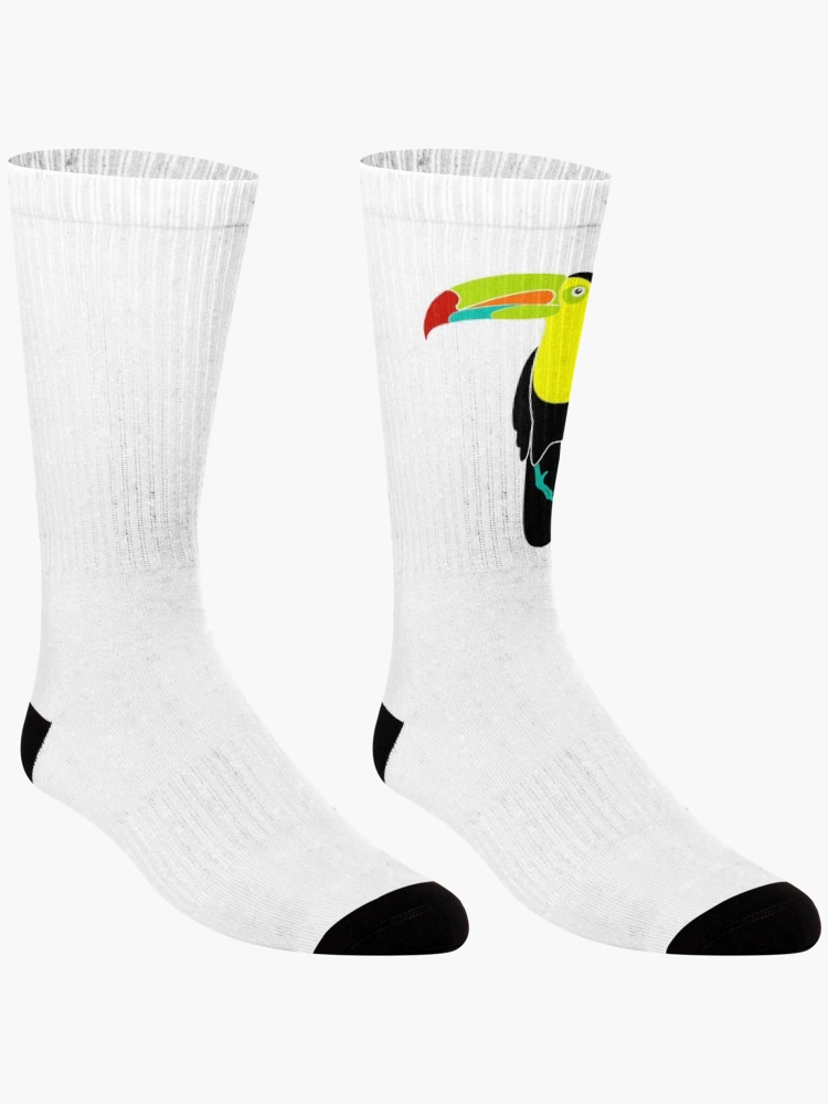 Thumbnail 3 of 5, Socks, Toucan Cartoon designed and sold by Ioana-Roxana Botu.
