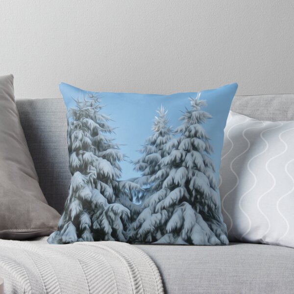 Item preview, Snow Covered Evergreen Trees designed and sold by LynneAnn.