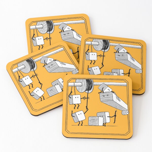 Item preview, Self Replicating Robots designed and sold by Michael Walker-Toye Illustrations.