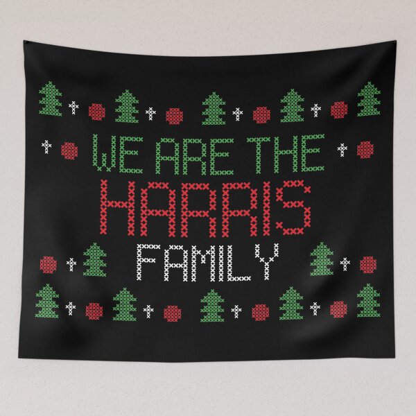 Item preview, We are The Harris Christmas Family designed and sold by elhefe.
