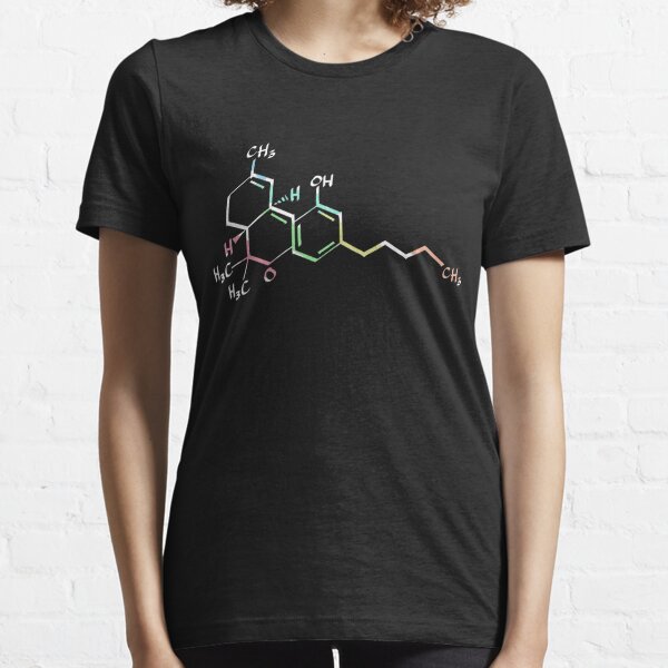 Cannabis Molecule T-shirt Funny t shirt Weed bong Smoke Cheech retro Chong THC