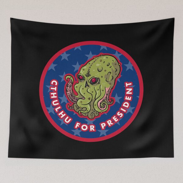 Item preview, Cthulhu For President designed and sold by MOREDANKMEMES.