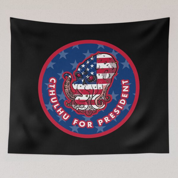 Item preview, Cthulhu For President designed and sold by MOREDANKMEMES.