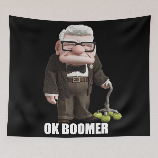 Item preview, OK BOOMER (UP) designed and sold by willowbee24.
