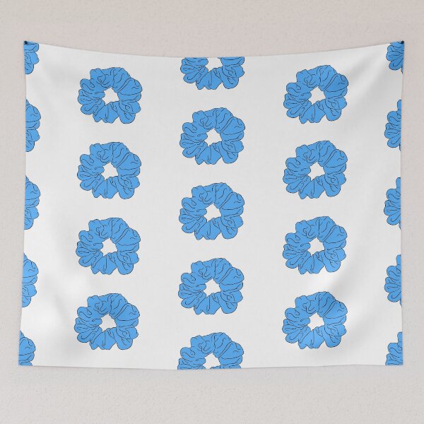 Item preview, Blue scrunchie designed and sold by ouatisworld.