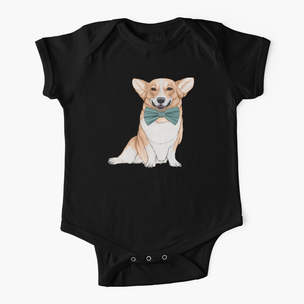 Corgi Hund Babystrampler