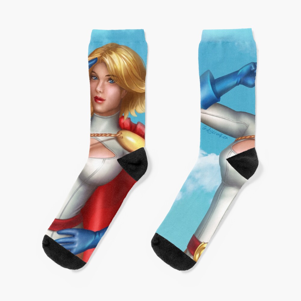 Superhero Salute Socks