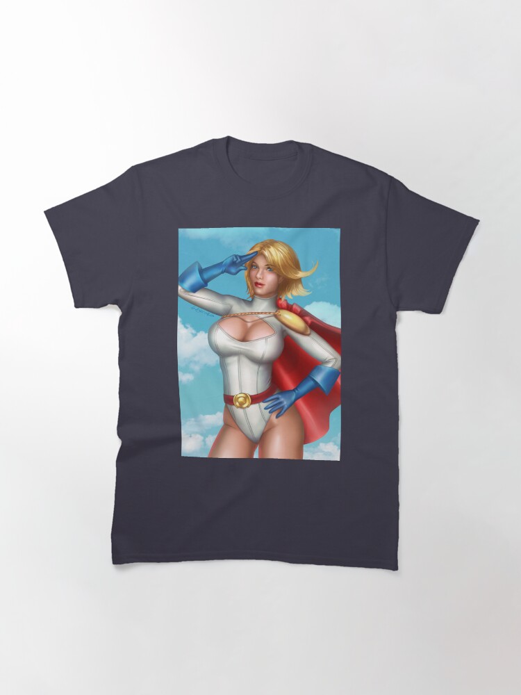 Alternate view of Superhero Salute Classic T-Shirt