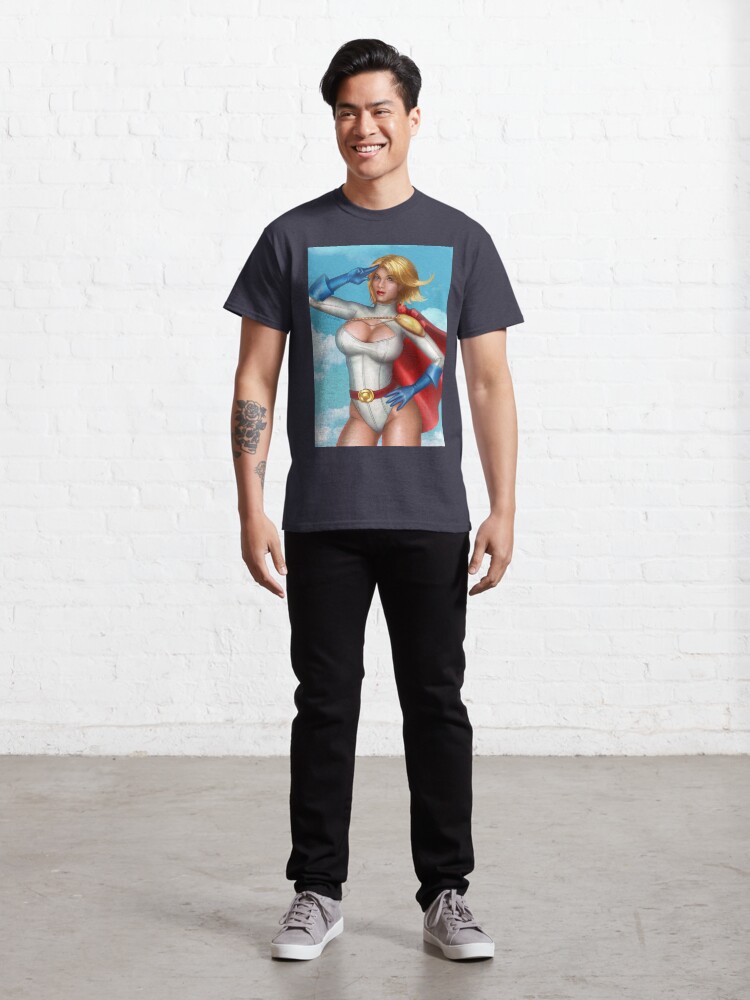 Alternate view of Superhero Salute Classic T-Shirt