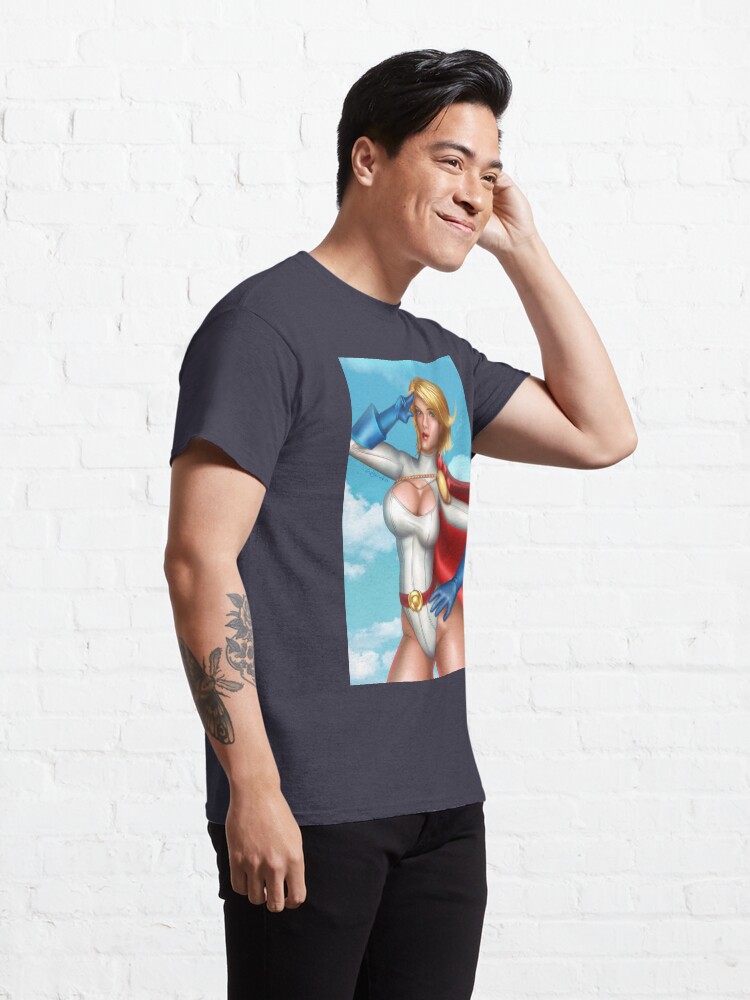 Alternate view of Superhero Salute Classic T-Shirt