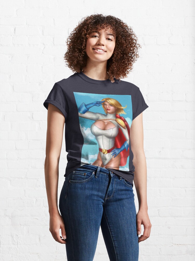Alternate view of Superhero Salute Classic T-Shirt