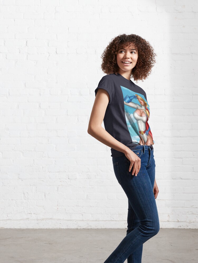 Alternate view of Superhero Salute Classic T-Shirt