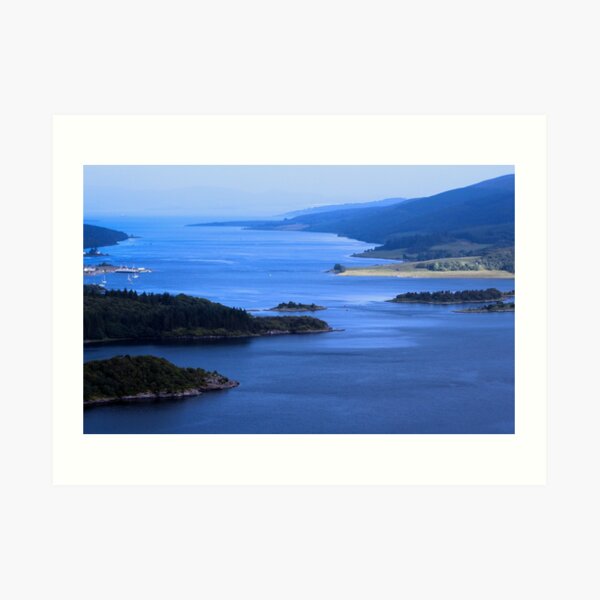 Tighnabruaich Viewpoint Art Print