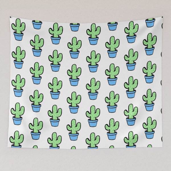 Item preview, Blue cacti designed and sold by ouatisworld.