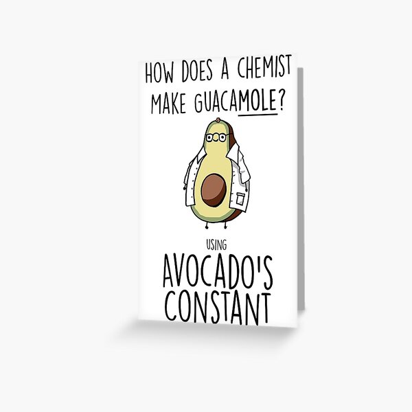 Avocado's Constant Greeting Card