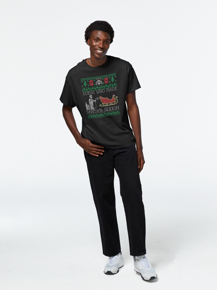 Discover Christmas Welder Welding Xmas Funny Welder Ugly Christmas Classic T-Shirt