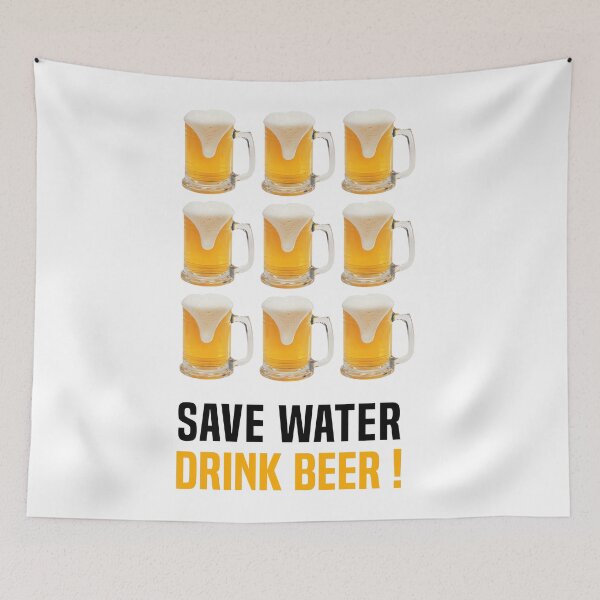 Item preview, Save Water, Drink Beer! designed and sold by fourretout.