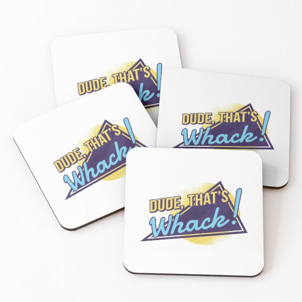Item preview, retro dude design quote " dude, that's whack! "  designed and sold by FFelder.