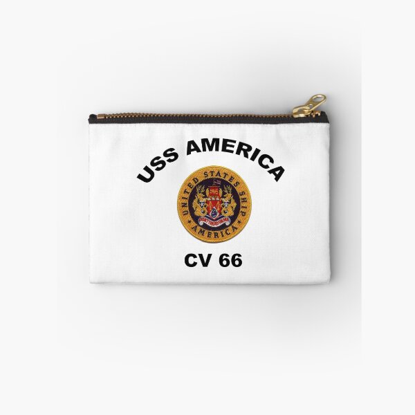 Item preview, USS America (CVA/CV-66) Crest designed and sold by Nikki SpaceStuffPlus.