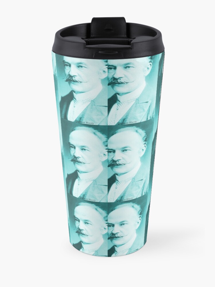 Alternate view of Thomas Hardy, English novelist and poet. Travel Mug