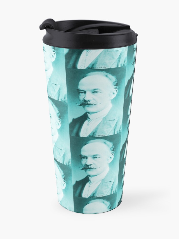 Alternate view of Thomas Hardy, English novelist and poet. Travel Mug