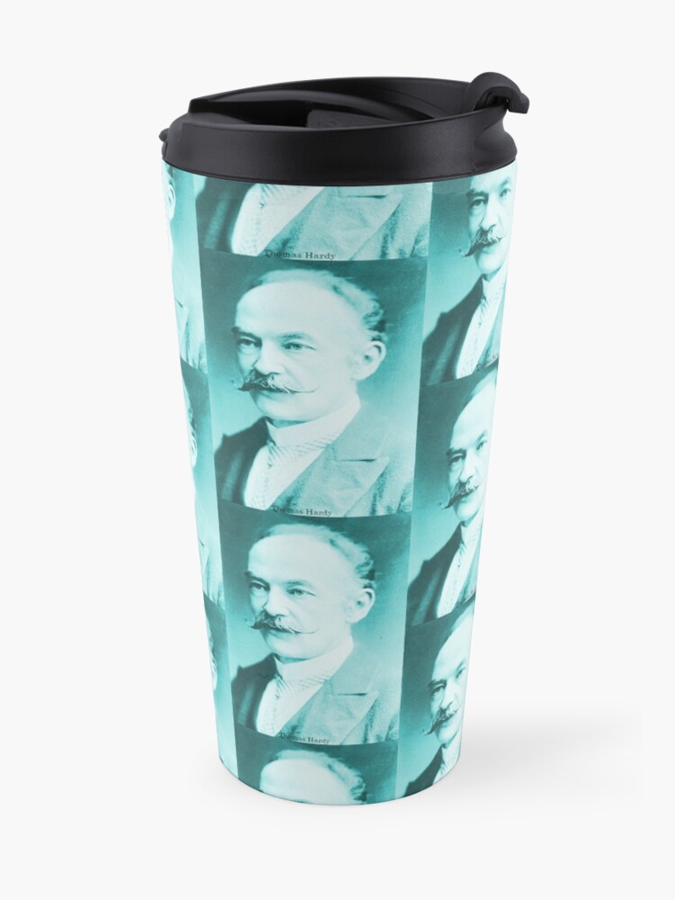 Alternate view of Thomas Hardy, English novelist and poet. Travel Mug