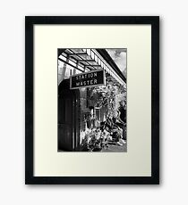 At Arley Station Framed Print