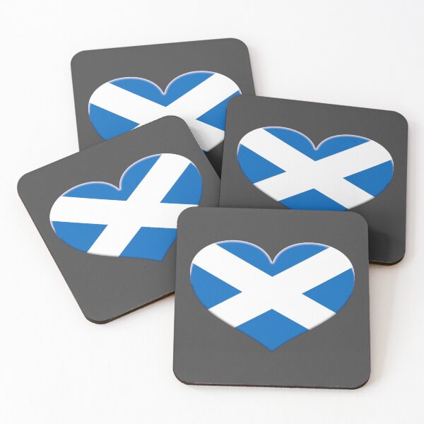 Item preview, I Love Scotland - Heart Saltaire designed and sold by SolarCross.
