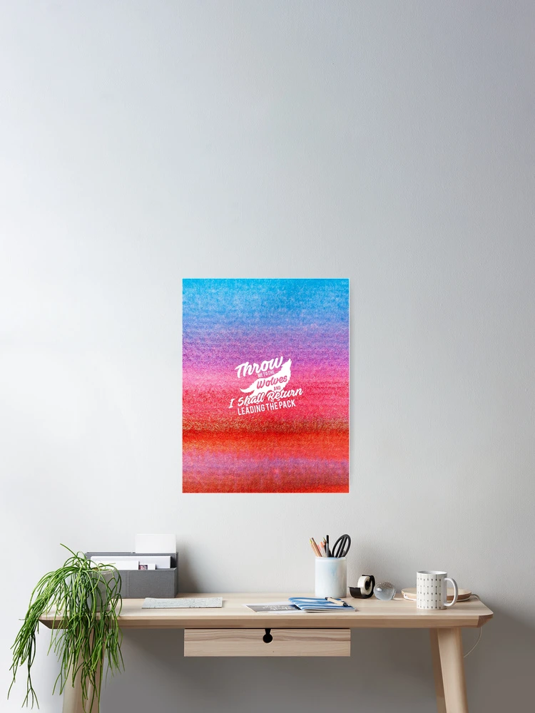 Thumbnail 2 of 3, Poster, Wolves designed and sold by ThePrintees.