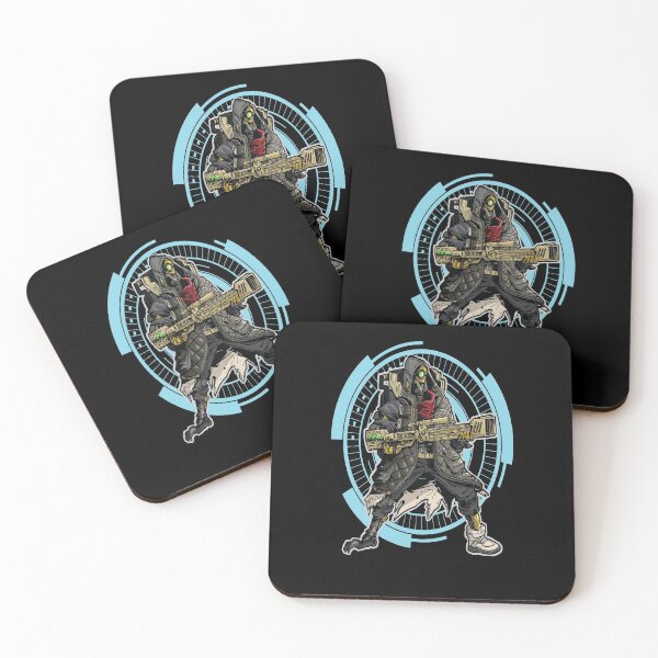 FL4K The Beastmaster Borderlands 3 Rakk Attack! Coasters (Set of 4)
