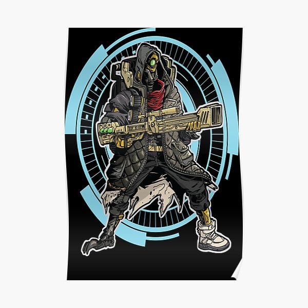 FL4K The Beastmaster Borderlands 3 Rakk Attack! Poster