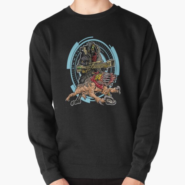 FL4K The Beastmaster With Guard Skag Borderlands 3 Rakk Attack! Pullover Sweatshirt