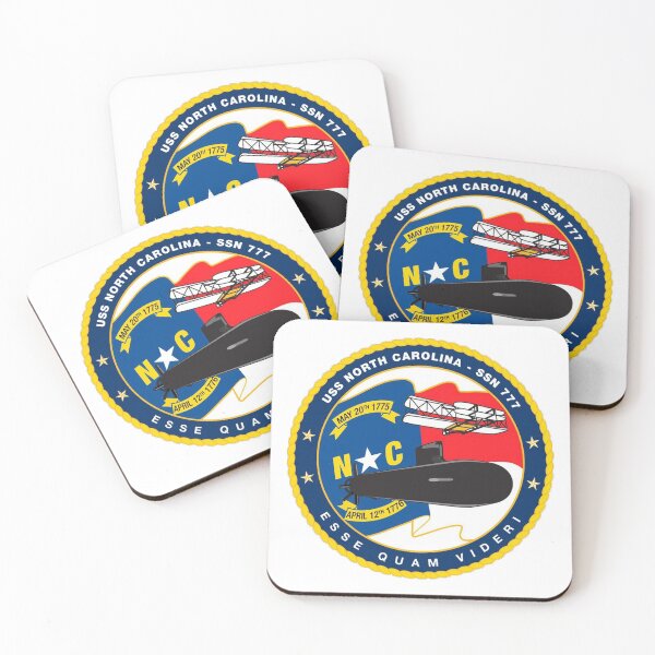 Item preview, SSN-777 USS North Carolina designed and sold by Nikki SpaceStuffPlus.