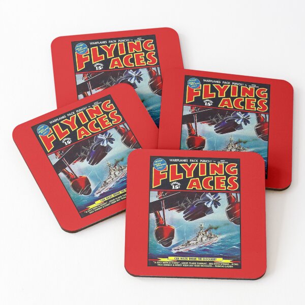 Item preview, FLYING ACES : Vintage 1940 Wartime Bombing at Sea Print designed and sold by posterbobs.
