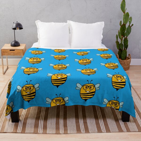 Item preview, BEEmoji Nerd Face Emoji Bee Character | Emobees designed and sold by JDMHoney.