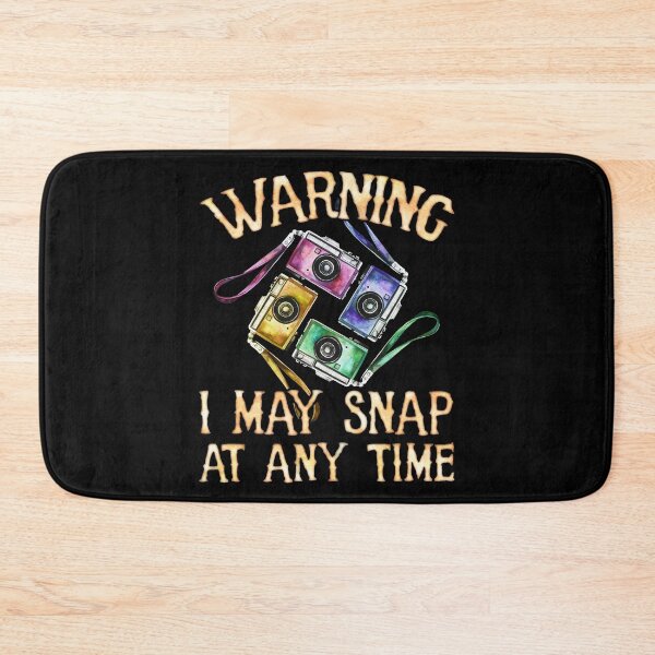 Item preview, Photography Lover Gift - Warning I May Snap At Any Time - Enthusiastic Photographer designed and sold by kntranhoang.