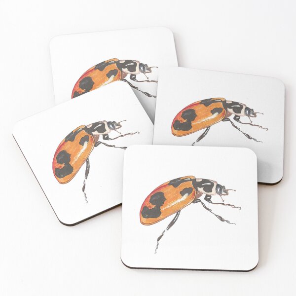 Item preview, Orange ladybug designed and sold by ladybugsandco.