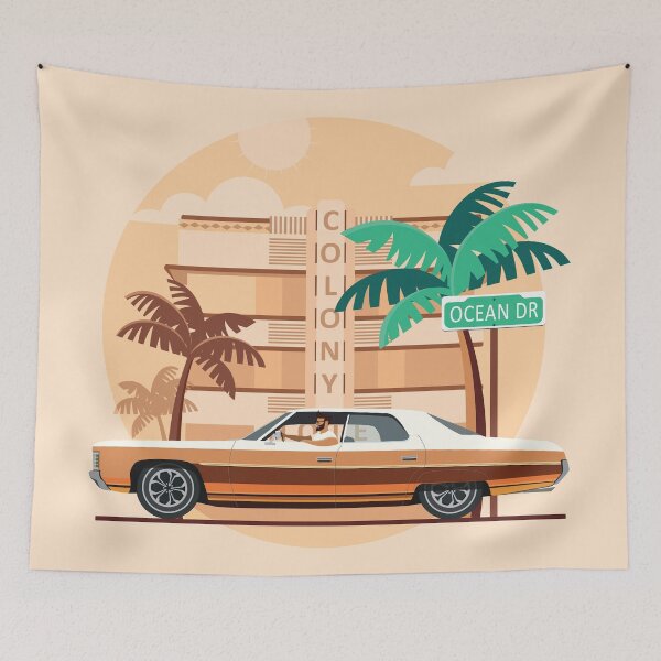 Item preview, Ocean Drive Man designed and sold by Lana Dudarenko.