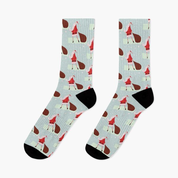 Item preview, Santa claus with his gifts in a snoy december night designed and sold by TextyQuotes.
