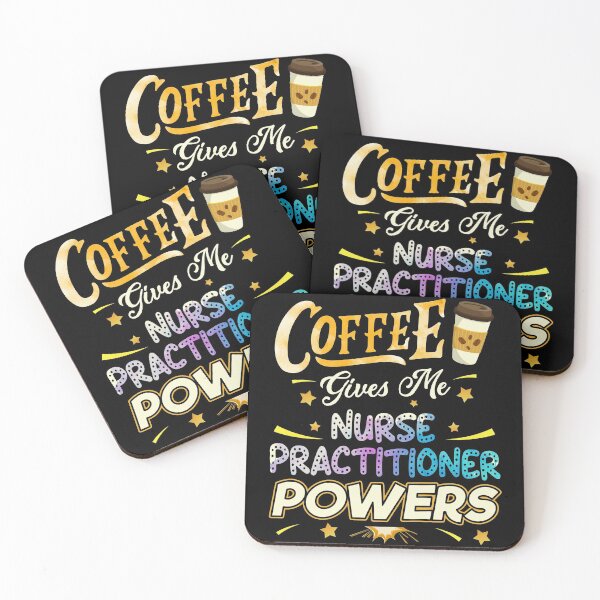 Item preview, Funny Nurse Practitioner Gift - Coffee Gives Me Powers - Nursing designed and sold by kntranhoang.